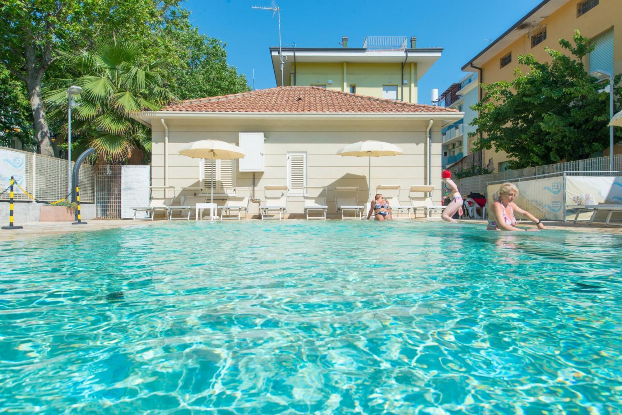 Hotel Sans Souci Rímini Exterior foto